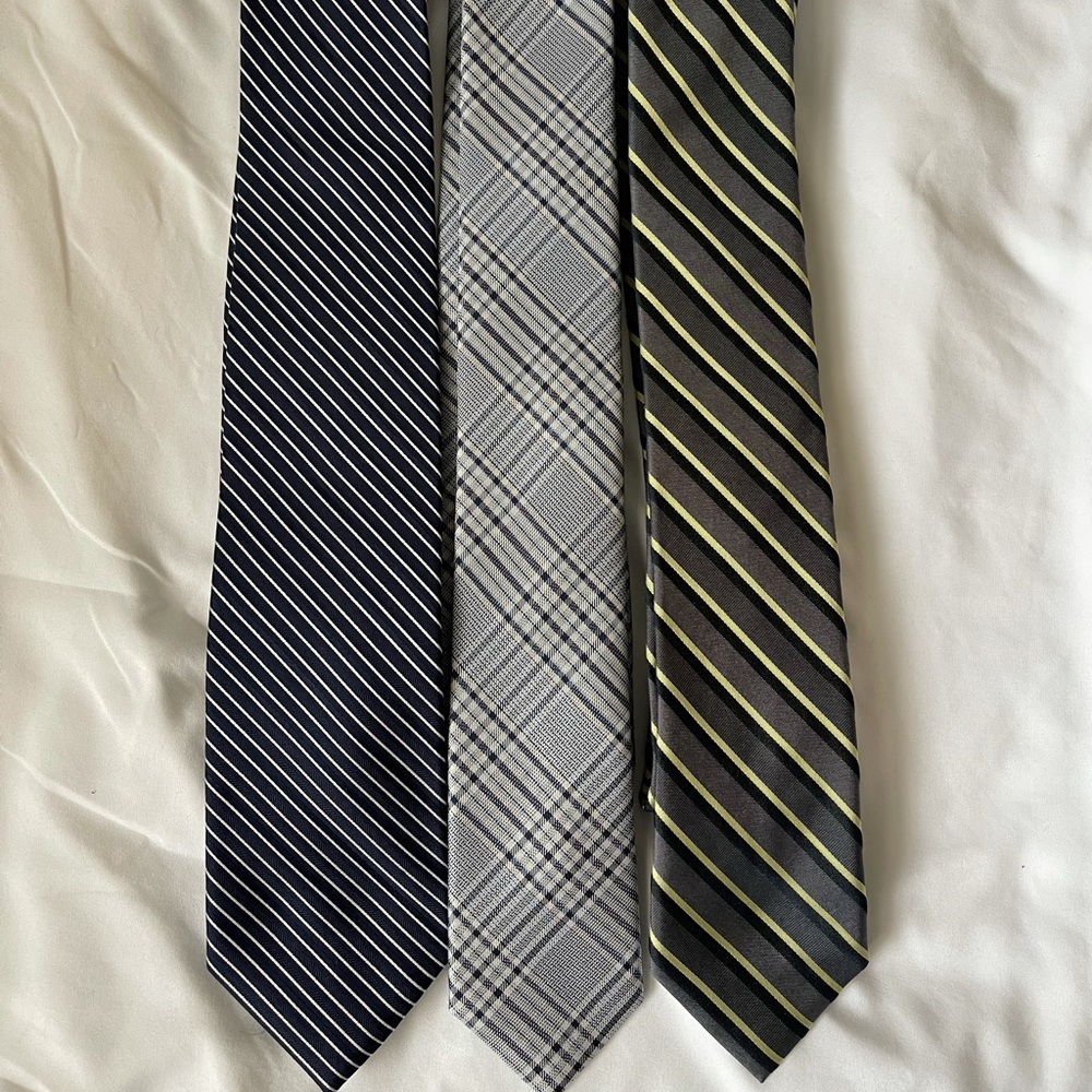 Men’s Ties (3) - Excellent Condition